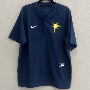 Nike Navy Rays short sleeve Pullover